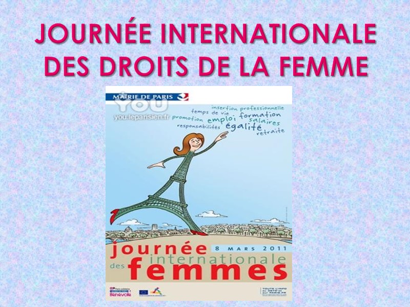 Journée internationale des droits de la femme
